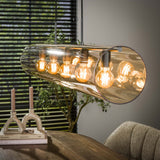 Hanglampen - Hanglamp Cai 5 - lichts amber glas - Dimehouse