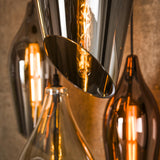 Hanglampen - Moderne Hanglamp Coco getrapt 5 - lichts gekleurd glas - Dimehouse
