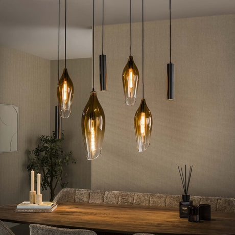 Hängelampe Cocoon Shuttle braun