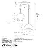 LORA-40-40-T-LUNA Weiße Glasfaserkappe