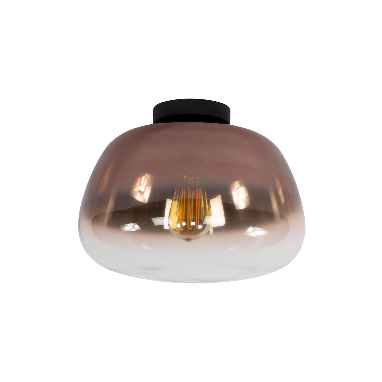 Hanglampen - Plafondlamp Noma Shaded Koper Ø36 cm - Dimehouse