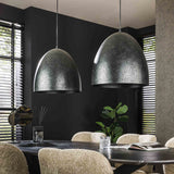 Hanglampen - Industriële Hanglamp Kylian 2 - lichts Metaal Zwart - Dimehouse
