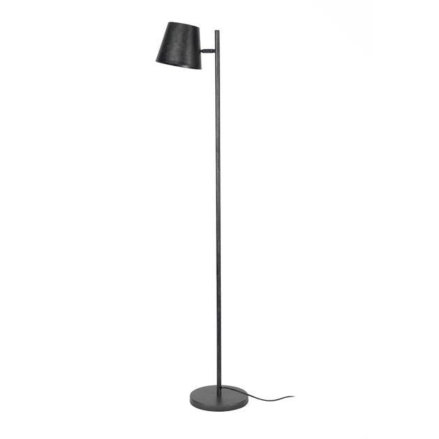Stehleuchte Sienna DH Interior Anthrazit LxBxH 61x32x25 Metall Weiß Foto Vorderansicht