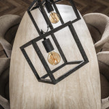Hanglampen - Hanglamp Drew 4 - lichts kubus zwart - Dimehouse