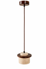 Ente – Kappe aus Walnuss-Beige-Walnuss-Travertin