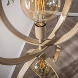 Vloerlampen - Moderne Vloerlamp Beige Otan 3 - lichts - Dimehouse