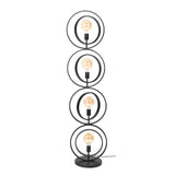 Vloerlampen - Industriële vloerlamp Otan metaal 4 - lichts - Dimehouse