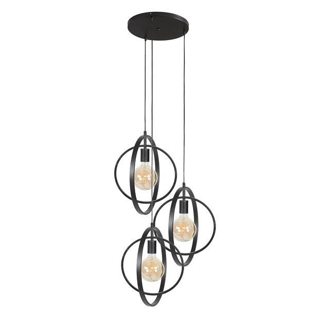 Hängelampe Otan DH Interior Charcoal LxBxH 48x46x45 Metal White Foto Vorderansicht