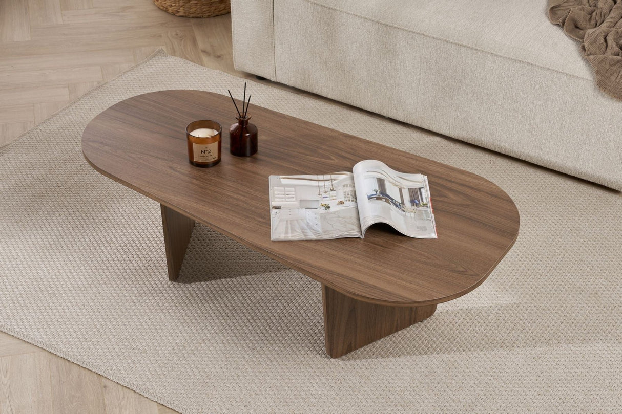 Ovalis – Venezia Walnuss 100 % MELAMINBESCHICHTETE SPANPLATTEN