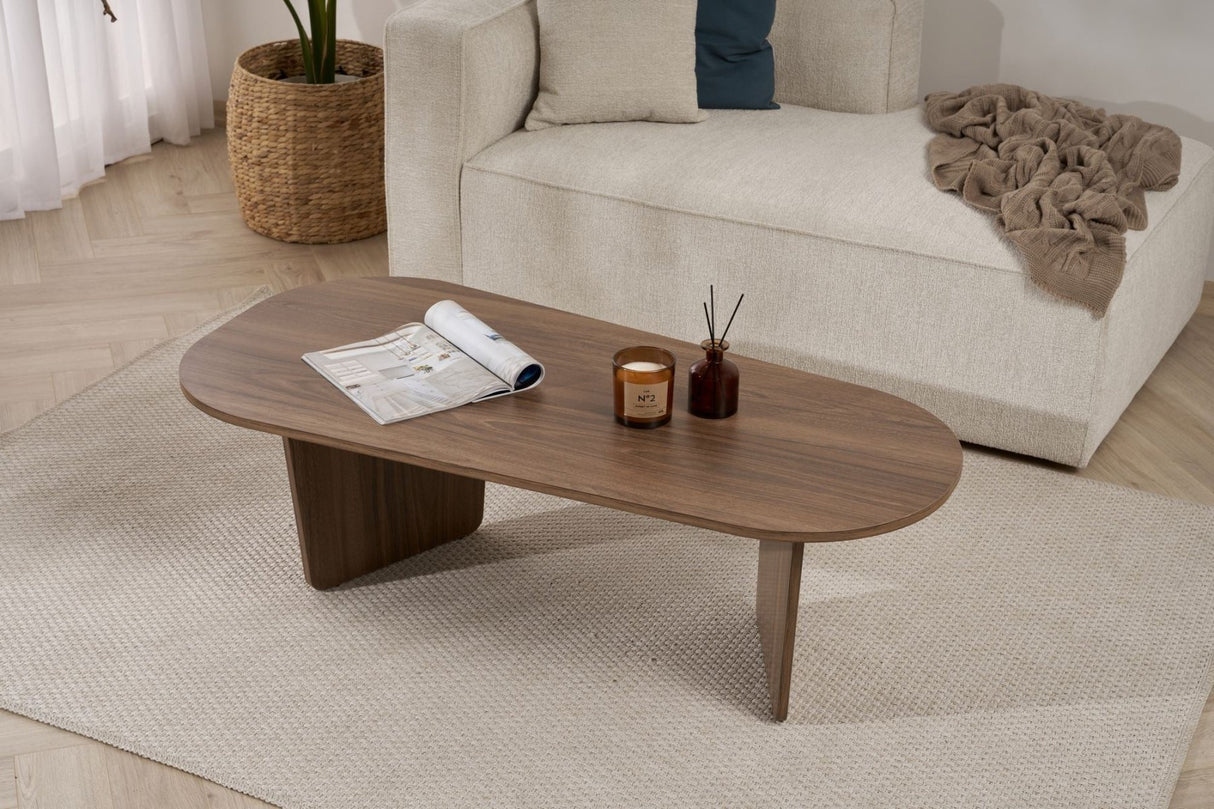 Ovalis – Venezia Walnuss 100 % MELAMINBESCHICHTETE SPANPLATTEN