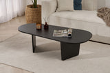 Ovalis – Wood Black 100 % MELAMINBESCHICHTETE SPANPLATTEN
