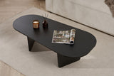 Ovalis – Wood Black 100 % MELAMINBESCHICHTETE SPANPLATTEN