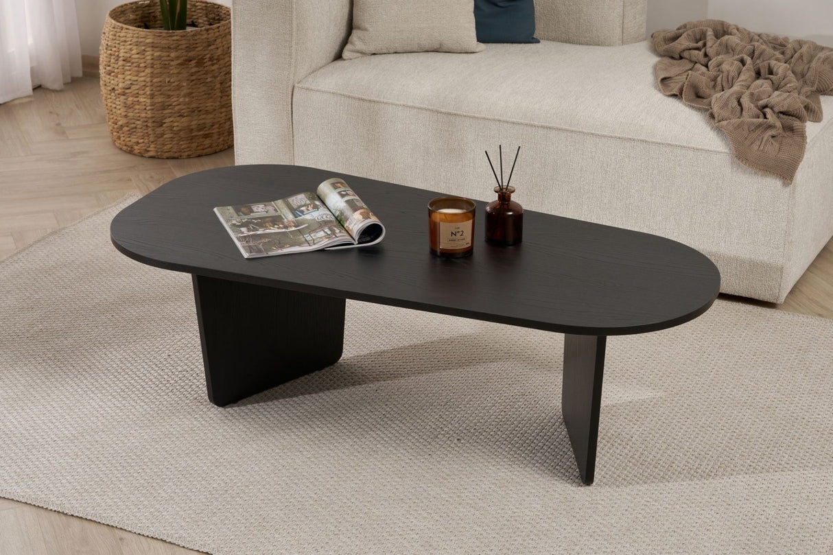 Ovalis – Wood Black 100 % MELAMINBESCHICHTETE SPANPLATTEN