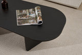 Ovalis – Wood Black 100 % MELAMINBESCHICHTETE SPANPLATTEN
