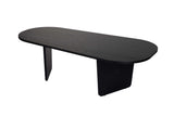 Ovalis – Wood Black 100 % MELAMINBESCHICHTETE SPANPLATTEN