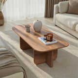 Couchtisch Akira aus atlantischem Kiefernholz, 120 cm, melaminbeschichtetes Holz
