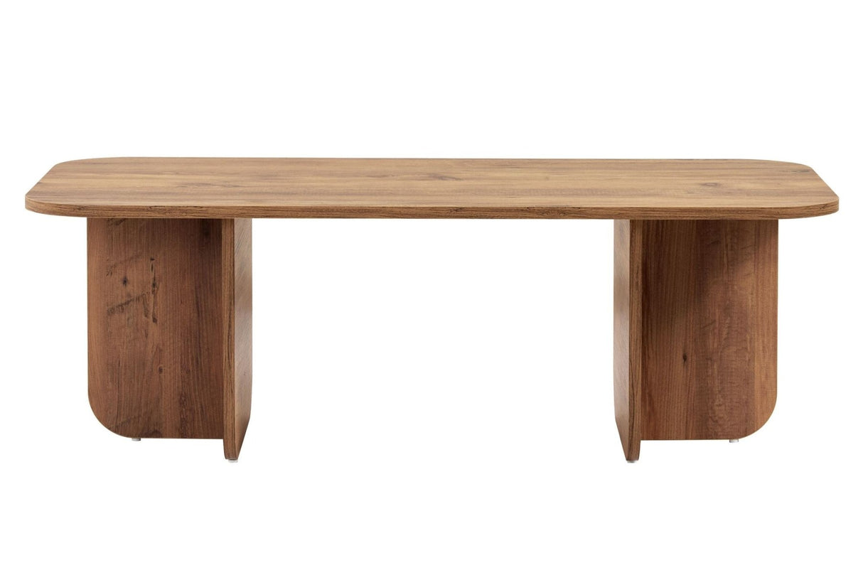 Couchtisch Akira aus atlantischem Kiefernholz, 120 cm, melaminbeschichtetes Holz