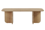 Akira Couchtisch in Saphir-Eiche-Optik 120 cm Melaminbeschichteter Holzverbundstoff