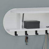 Kapstokken - Kapstok Wit - Melamine - Met Vak - Dimehouse
