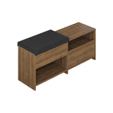 Schoenenkasten - Schoenenkast Filux Naturel Melamine 120,3x51x40,5 cm - Dimehouse