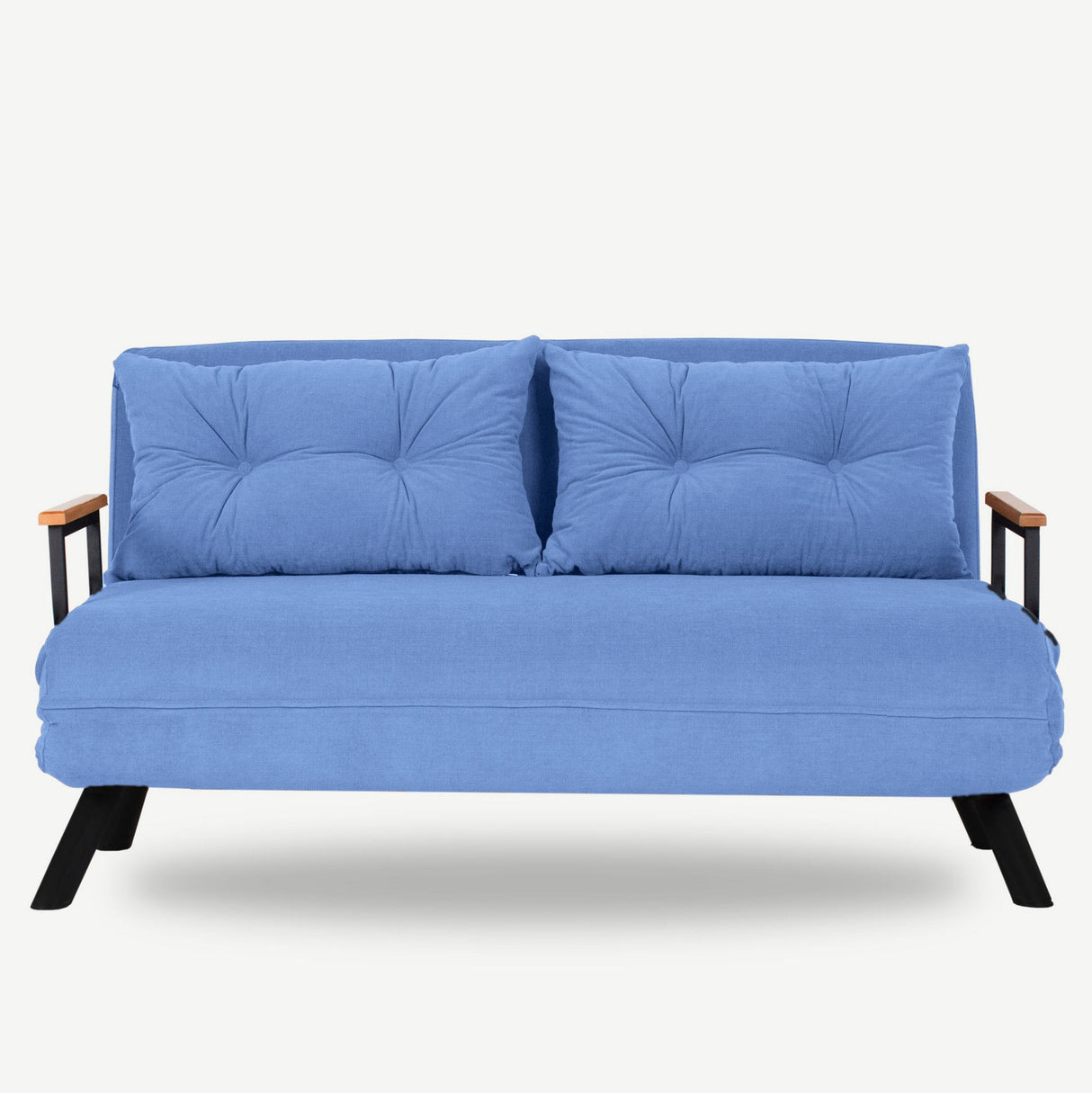 Banken - Slaapbank baby blauw stof 2 - zits - Sando - Dimehouse