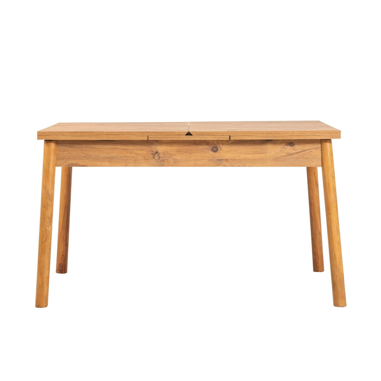 Santiago ausziehbares Esstisch-Set 120 cm, atlantische Kiefer, grau, melaminbeschichteter Holzverbundstoff
