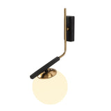 Wandlampen - Wandlamp Zwart Glas Crux - Dimehouse