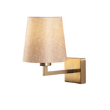 Wandlampen - Wandlamp Goud Stof Ashburn - Dimehouse