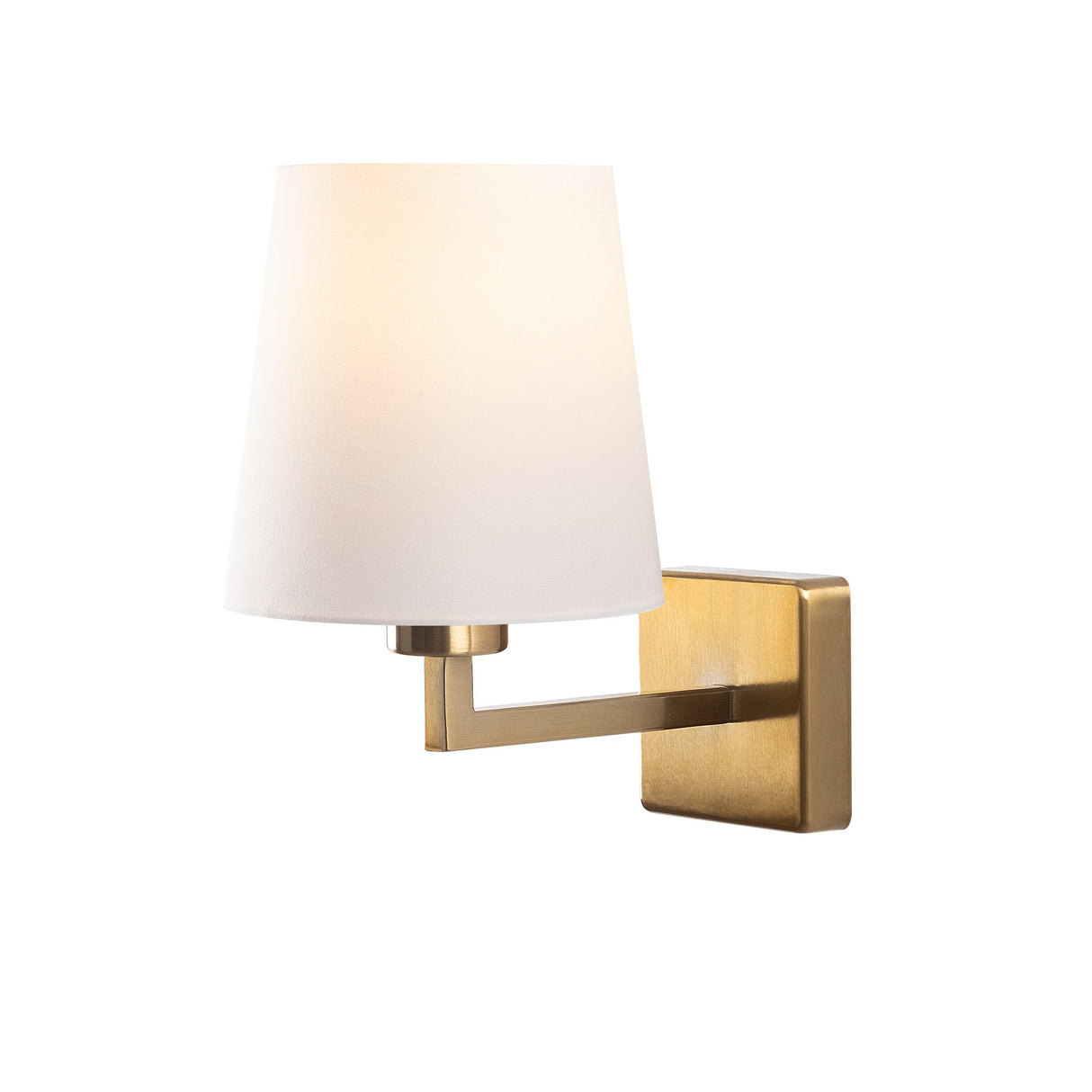 Wandlampen - Wandlamp Wit Stof Ashburn - Dimehouse