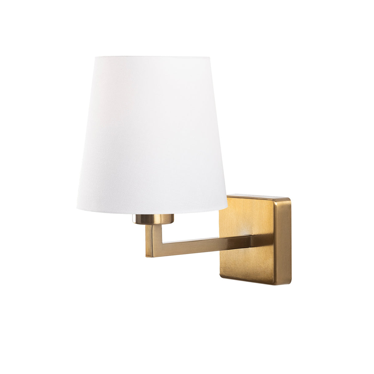 Wandlampen - Wandlamp Wit Stof Ashburn - Dimehouse