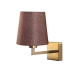 Wandlampen - Wandlamp 1 - lichts Goud Stof Ashburn - Dimehouse
