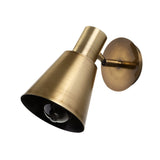 Wandlampen - Wandlamp Koperkleurig Metaal Velora - Dimehouse