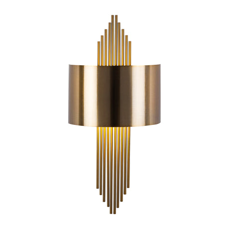 Wandlampen - Wandlamp 1 - lichts Brons Goud Metaal Andes - Dimehouse
