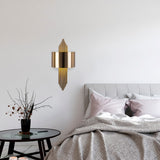 Wandlampen - Wandlamp 1 - lichts Brons Goud Metaal Andes - Dimehouse