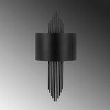 Wandlampen - Wandlamp 1 - lichts Zwart Metaal Andes - Dimehouse