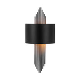 Wandlampen - Wandlamp 1 - lichts Zwart Metaal Andes - Dimehouse