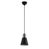 Hanglampen - Hanglamp Zwart Nickel Metaal Velora - Dimehouse