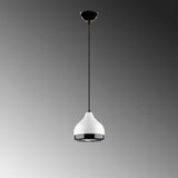 Hanglampen - Hanglamp 1 - lichts Wit Metaal Grip - Dimehouse
