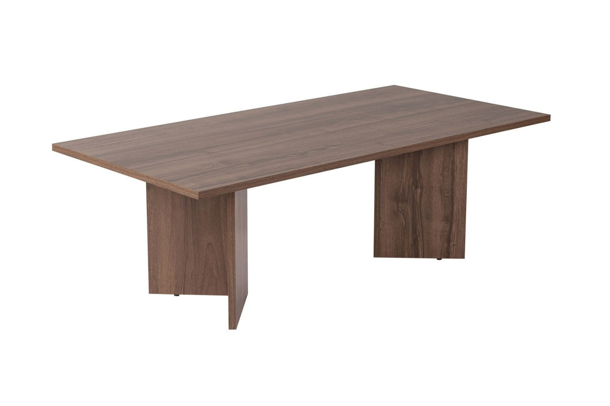 Salontafels - Rechthoekige Salontafel Siban Walnoothout look - 119x60 cm - Dimehouse
