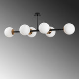 Hanglampen - Hanglamp 6 - lichts Crème Glas Radiance - Dimehouse