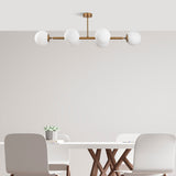 Hanglampen - Hanglamp 6 - lichts Bronskleurig Glas Radiance - Dimehouse