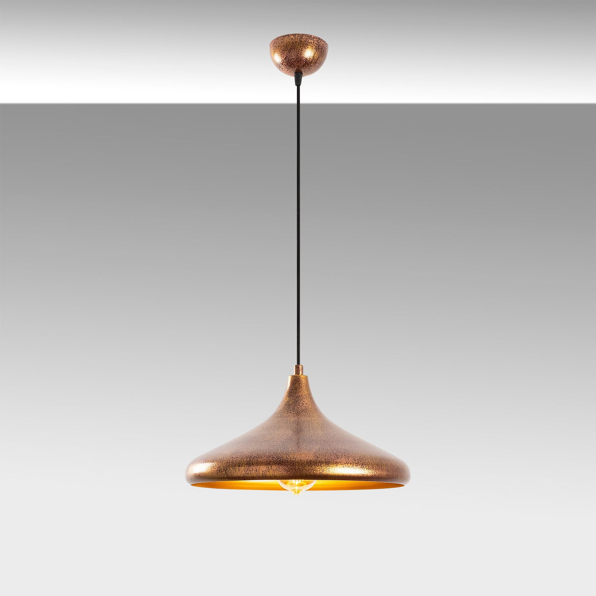 Hanglampen - Hanglamp 1 - lichts Metaal Arcadia - Dimehouse