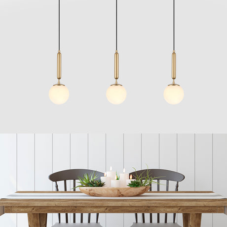 Hanglampen - Hanglamp 1 - lichts Goud Glas Cascade - Dimehouse