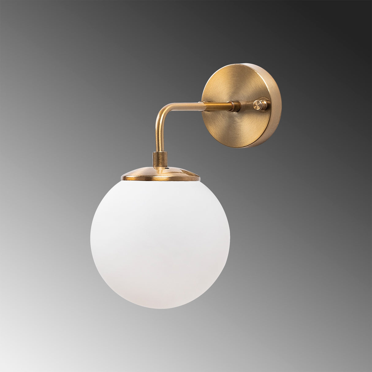 Wandlampen - Wandlamp Bronskleurig Glas Brim - Dimehouse
