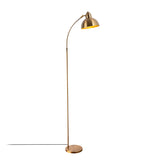 Vloerlampen - Vloerlamp Bronskleurig Metaal Bane - Dimehouse