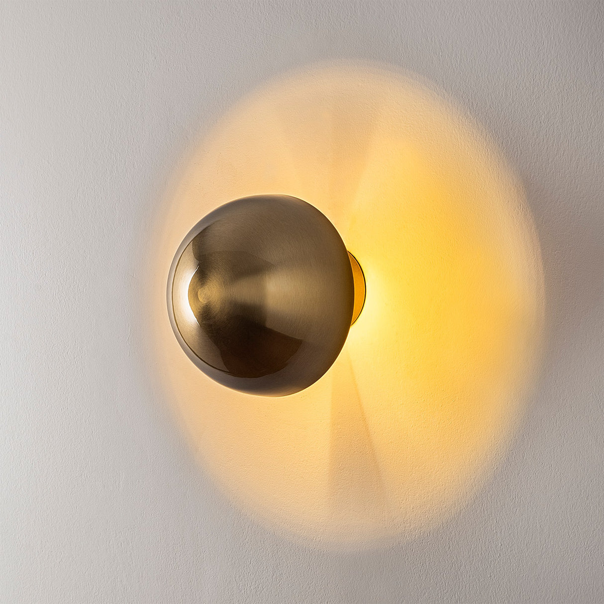 Wandlampen - Wandlamp Goud Metaal Dusk - Dimehouse