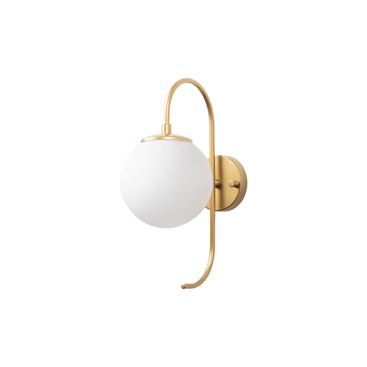 Wandlampen - Wandlamp Goud Glas Lucent - Dimehouse