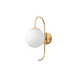 Wandlampen - Wandlamp Goud Glas Lucent - Dimehouse