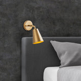 Wandlampen - Wandlamp Goud Glas Glacier - Dimehouse