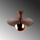 Plafondlampen - Plafondlamp 38 cm Koperkleurig Metaal Elevate - Dimehouse